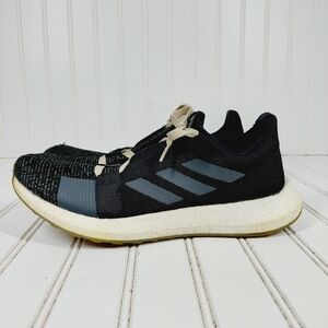 Adidas SenseBoost Go Core Black 2020 Lace Up Athletic Shoes B170